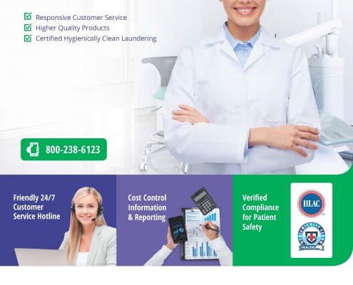 medicleanse 2021 need new linen service flyer dental page 1