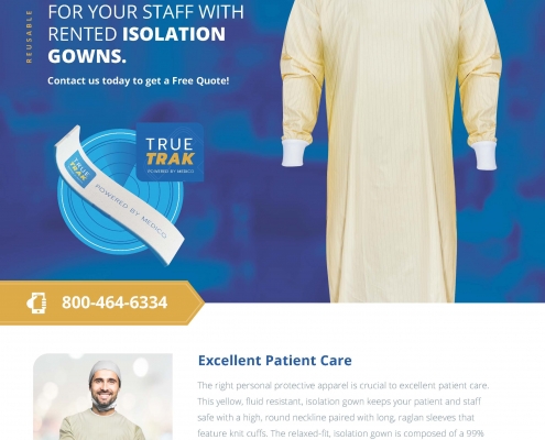 medico 2021 isolation gowns true trak flyer page 1